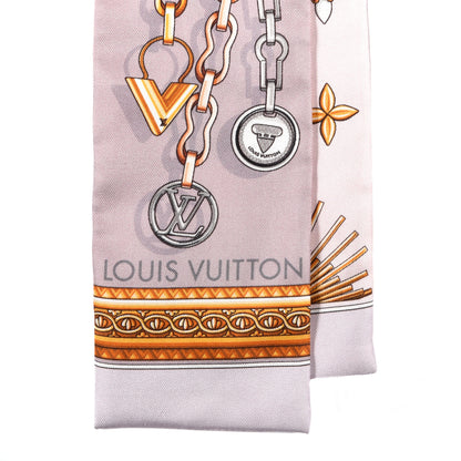 Louis Vuitton Silk Monogram Vendome Bandeau Gris 2 of 3