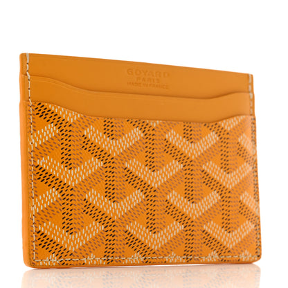 Goyard Goyardine Saint Sulpice Card Holder Yellow 3 of 7