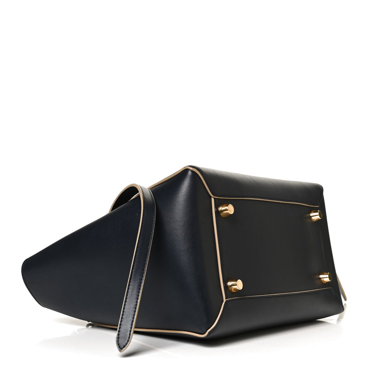 Palmelato Calfskin Mini Belt Bag Navy