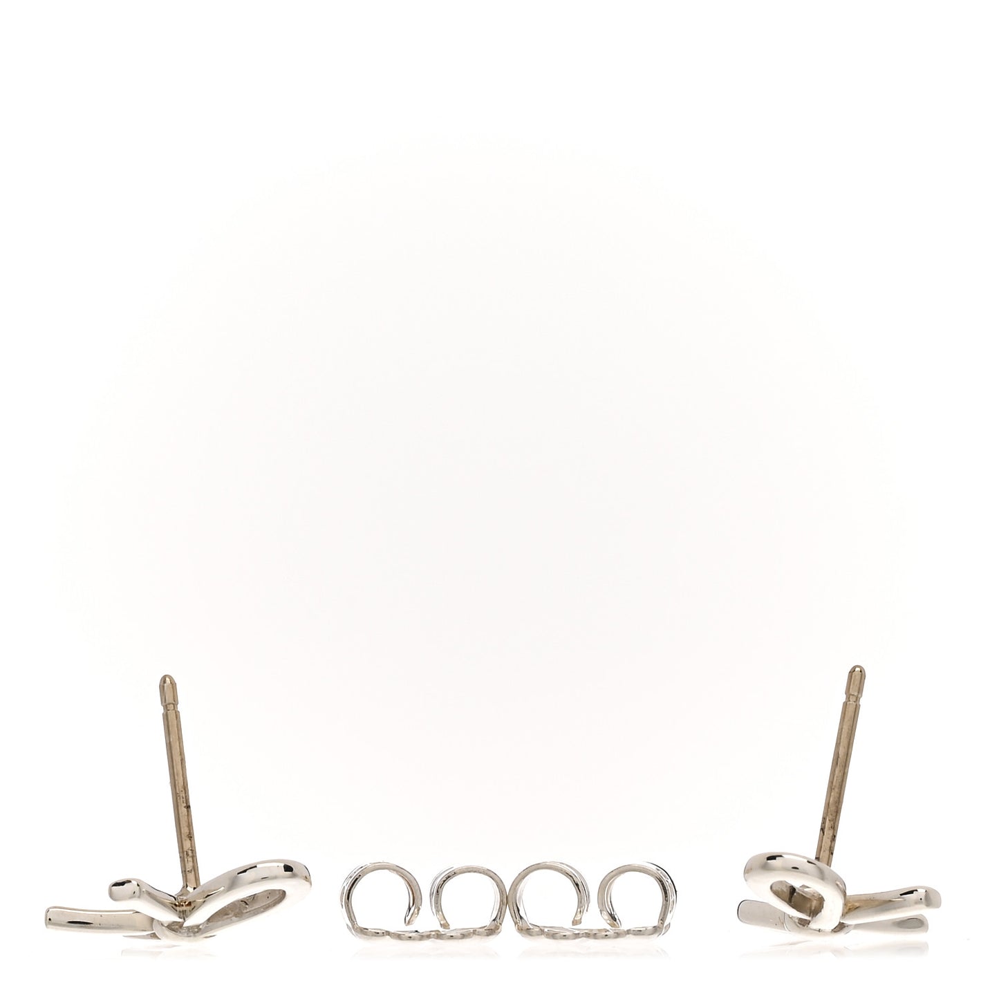 Sterling Silver Bow Earrings