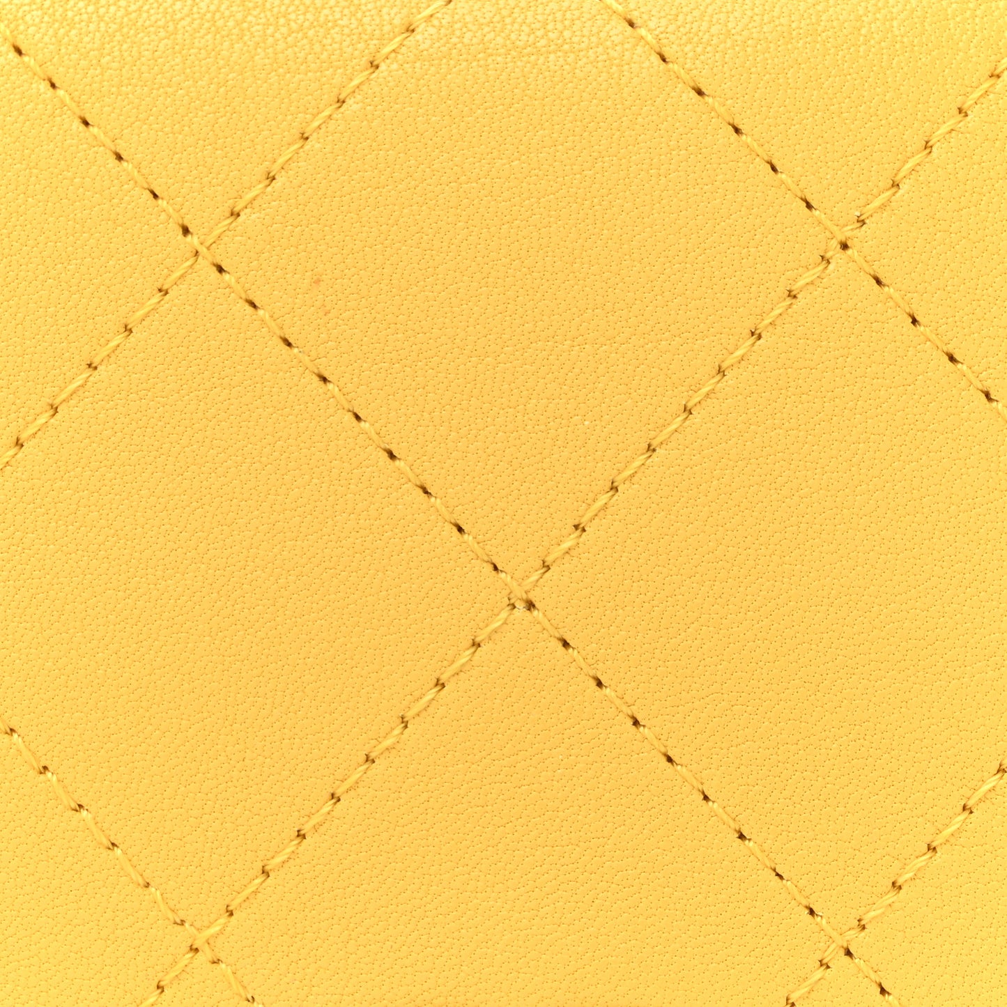 Goatskin Stitched Casual Trip Messenger Flap Yellow