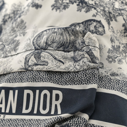 Christian Dior Nylon Technical Fabric Toile De Jouy Small Diortravel Backpack Blue 11 of 14