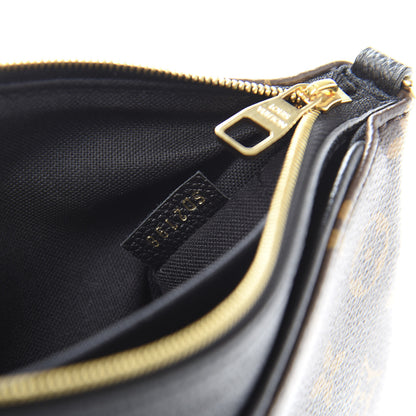 Louis Vuitton Monogram Pallas Clutch Black 9 of 11