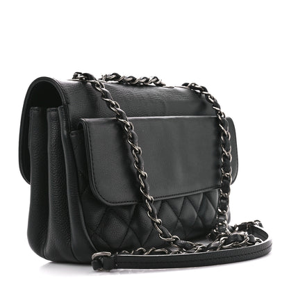 Chanel Caviar All About Flap Bag Black 3 of 11