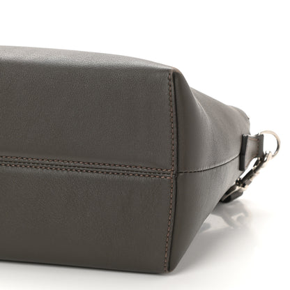 Fendi Vitello Dolce 4 Color Medium By The Way Boston Bag Carbone Grigio Polvere Multicolor 10 of 10