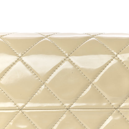 Chanel Vinyl Quilted Large In The Business Tote Beige 17 of 20
