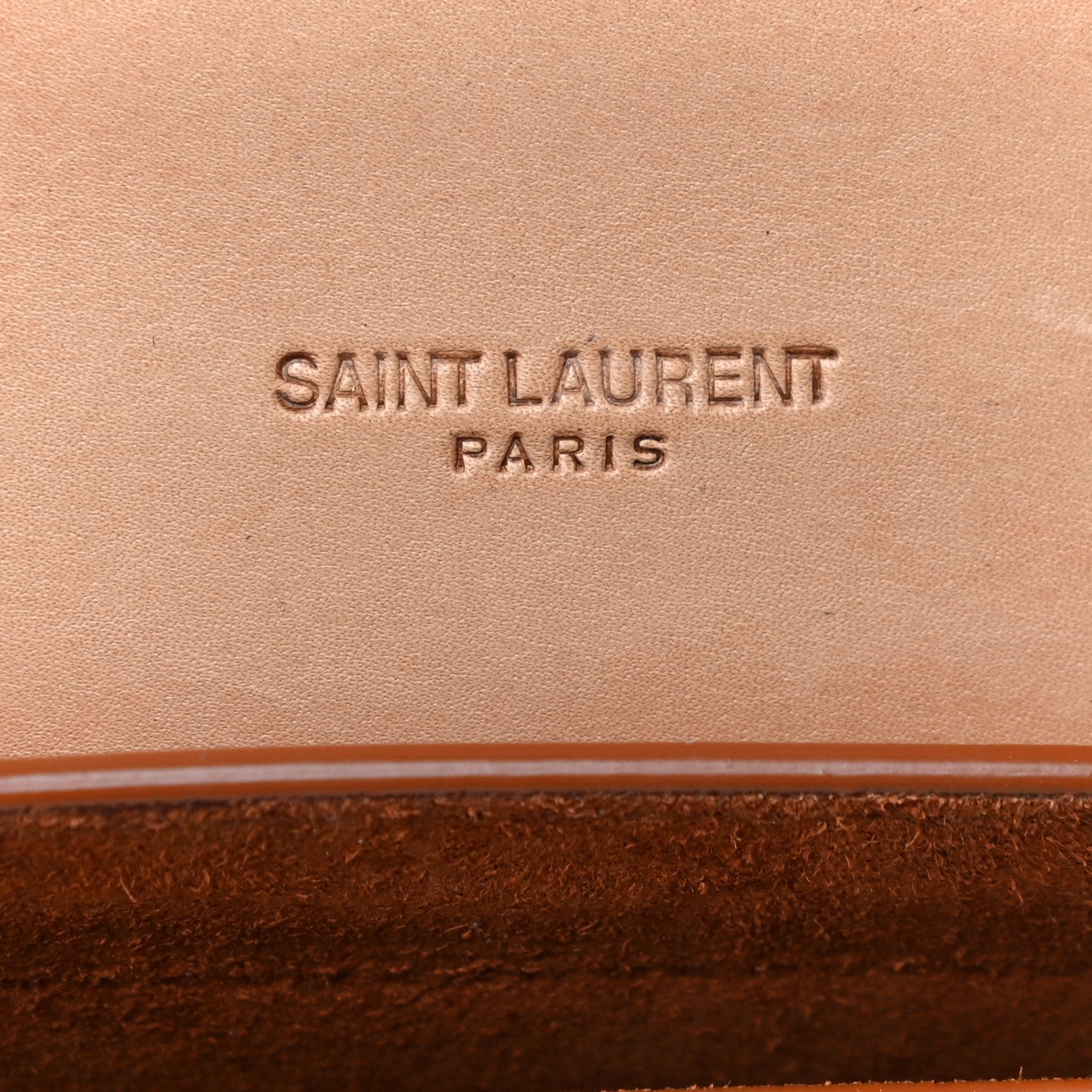 Saint Laurent Smooth Vintage Calfskin Small Kaia Satchel Brown Gold 5 of 12