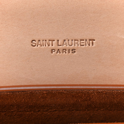 Saint Laurent Smooth Vintage Calfskin Small Kaia Satchel Brown Gold 5 of 12