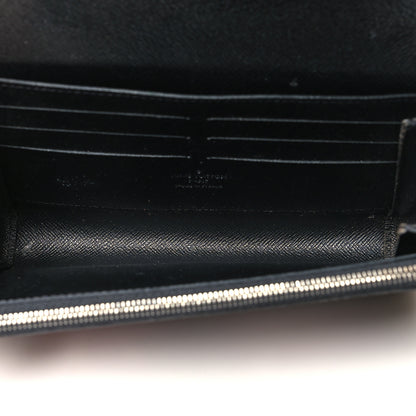 Louis Vuitton Monogram Kabuki Chain Wallet Black 5 of 12