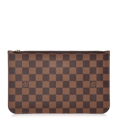 Louis Vuitton Damier Ebene Neverfull MM GM Pochette 1 of 10