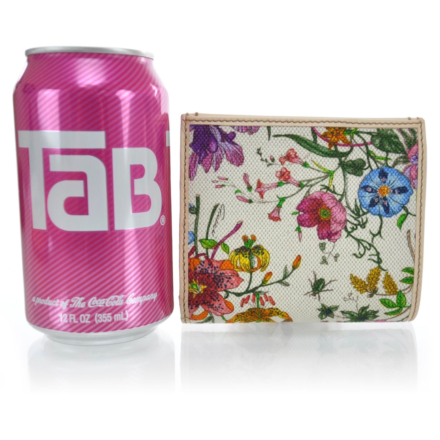 Gucci Cavas Floral Flora Bamboo Wallet 2 of 12