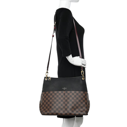 Louis Vuitton Damier Ebene Calfskin Maida Black 2 of 9