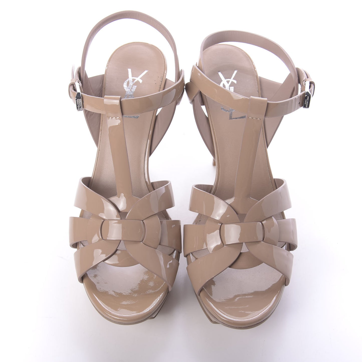 Patent Tribute 75 Platform Sandals 38 Nude