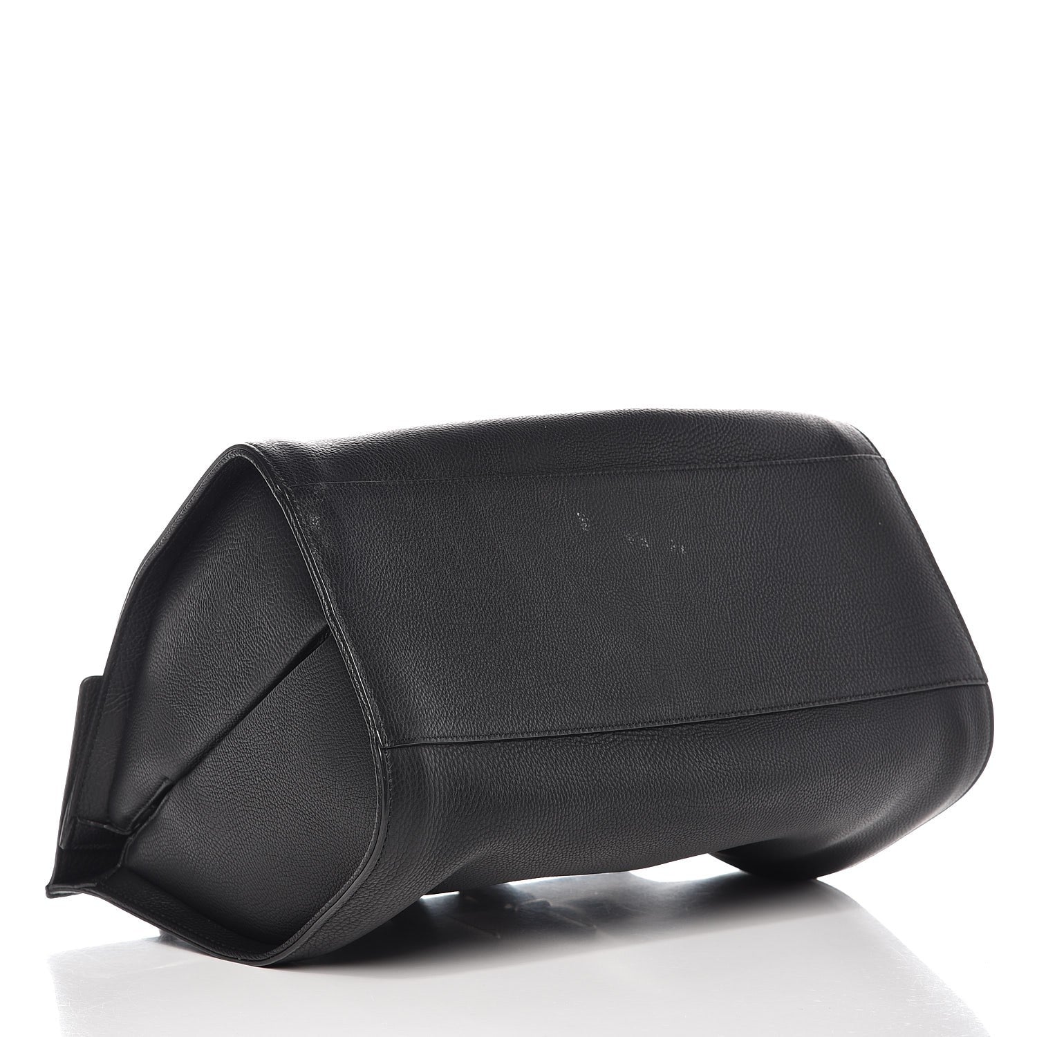 Balenciaga Grained Calfskin M Tube Round Tote Black 5 of 10