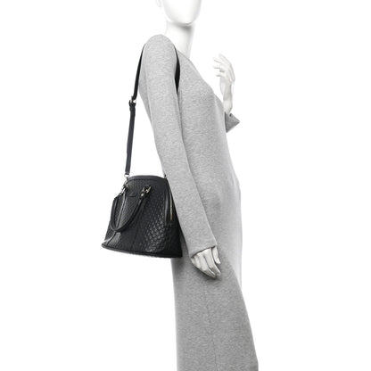 Gucci Microguccissima Medium Dome Bag Black 2 of 10