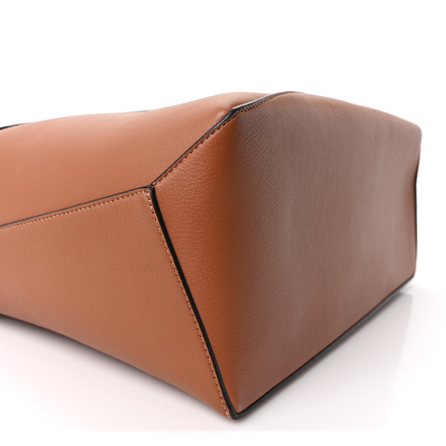 Calfskin Large Puzzle Bag Tan