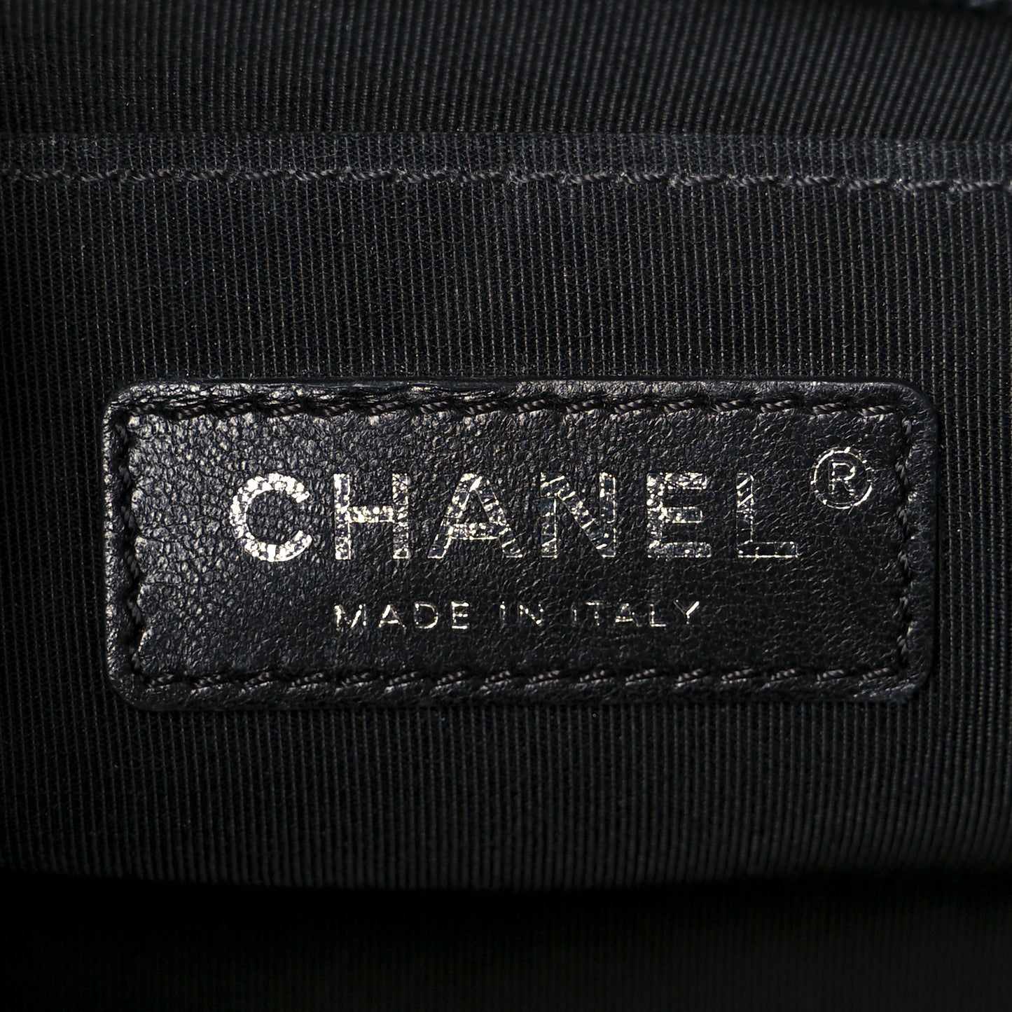 Caviar Quilted Small Boy Flap Black
