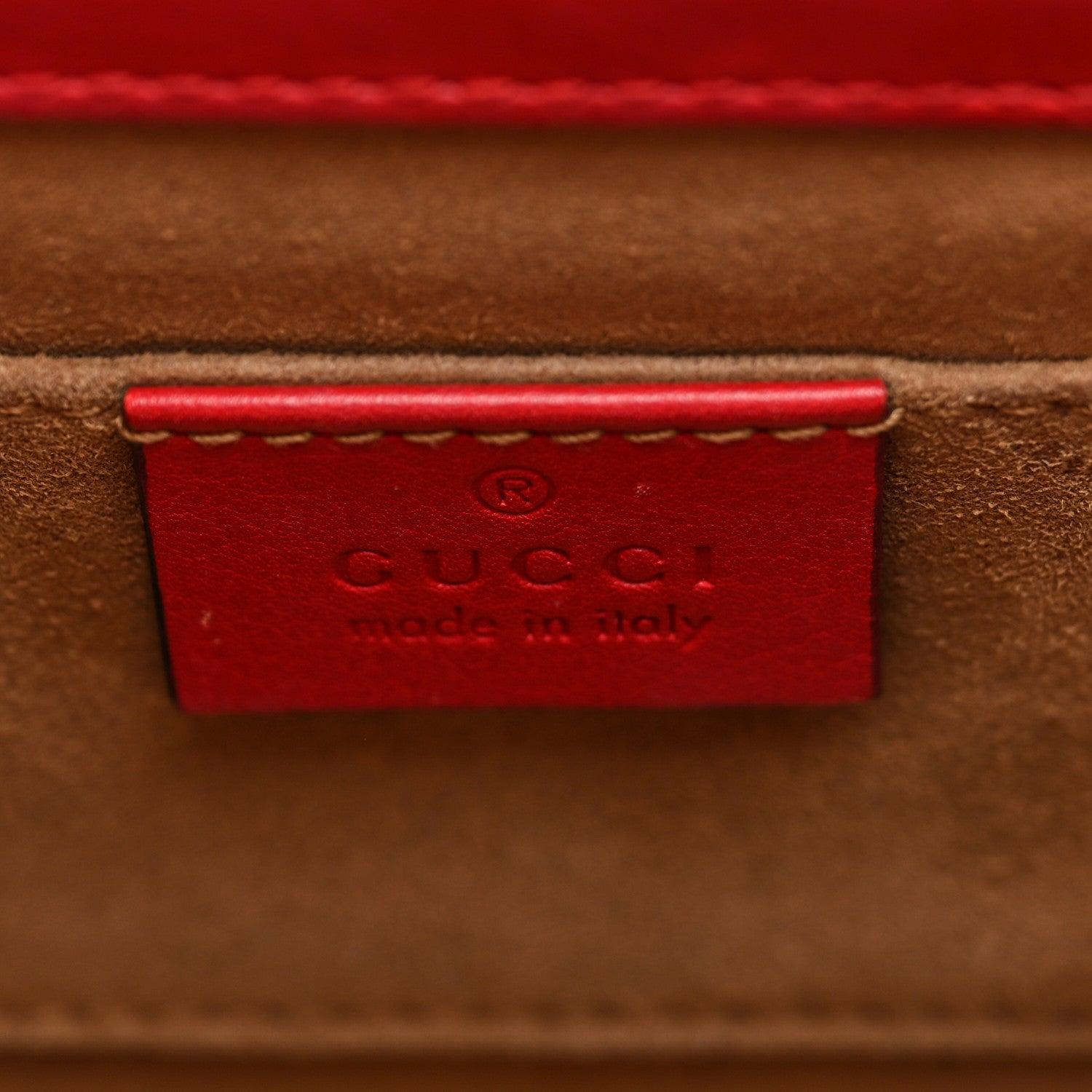 Gucci GG Supreme Monogram Calfskin Small Padlock Shoulder Bag Beige Hibiscus Red New Rosette 6 of 10