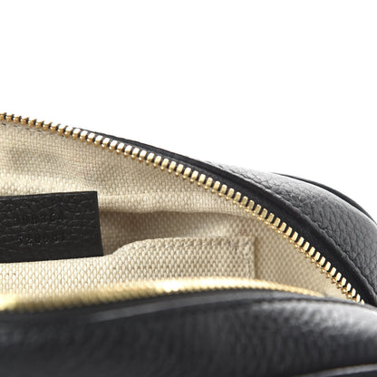 Gucci Pebbled Calfskin Small Soho Disco Bag Black 9 of 10
