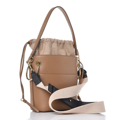 Chloe Smooth Calfskin Small Roy Bucket Bag Nut 5 of 12