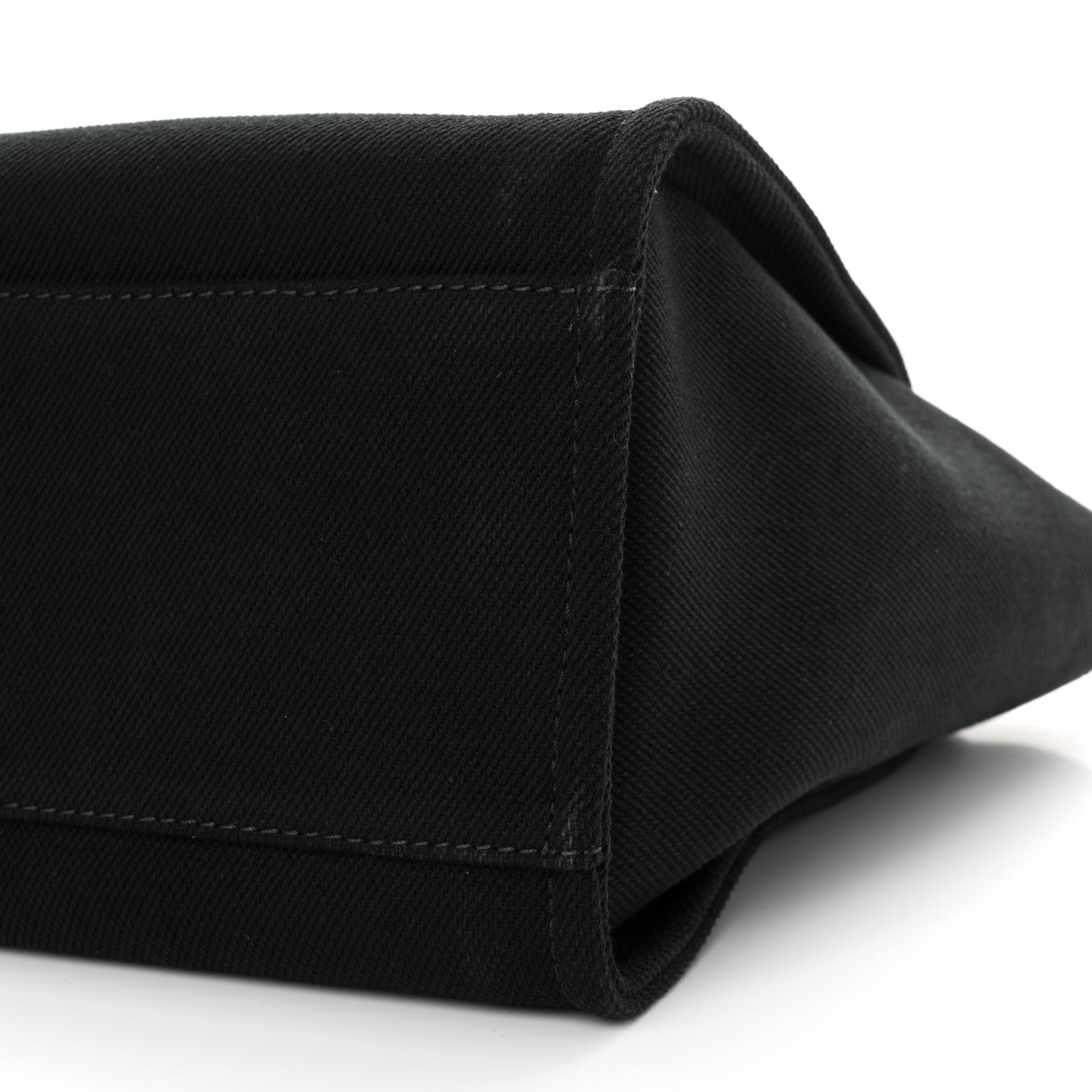 Chanel Canvas Pearl Medium Deauville Tote Black 10 of 12