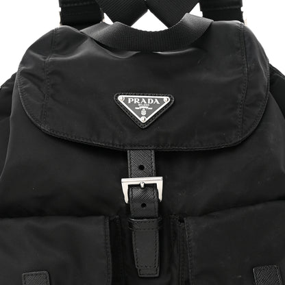 Prada Re-Nylon Saffiano Medium Backpack Black 9 of 15