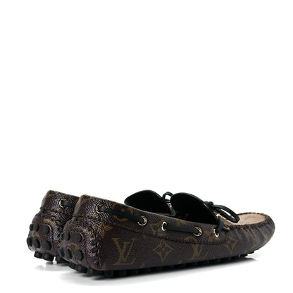Louis Vuitton Patent Reverse Monogram Gloria Loafers 37.5 4 of 7