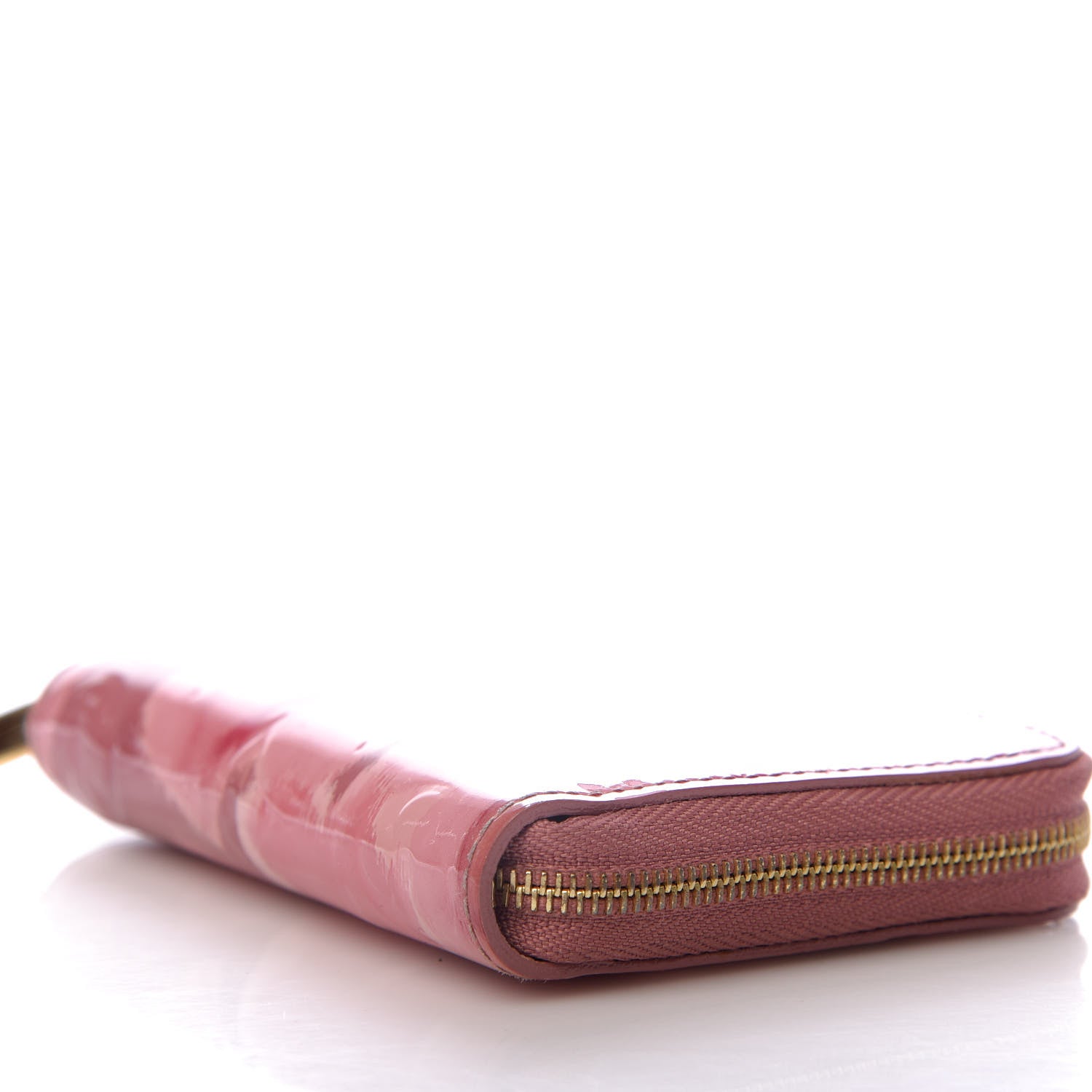 Louis Vuitton Vernis Ikat Zippy Coin Purse Rose Velours 9 of 9