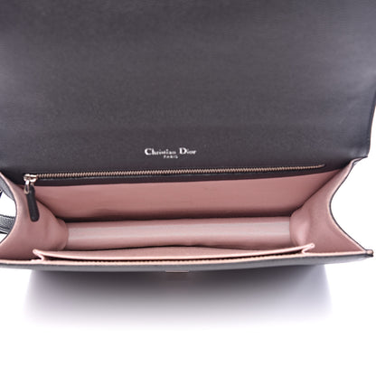 Christian Dior Grained Calfskin Large Diorama Flap Bag Black 5 of 12