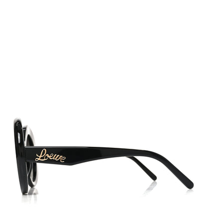 Loewe Acetate Round Sunglasses LW40089I Black 3 of 7