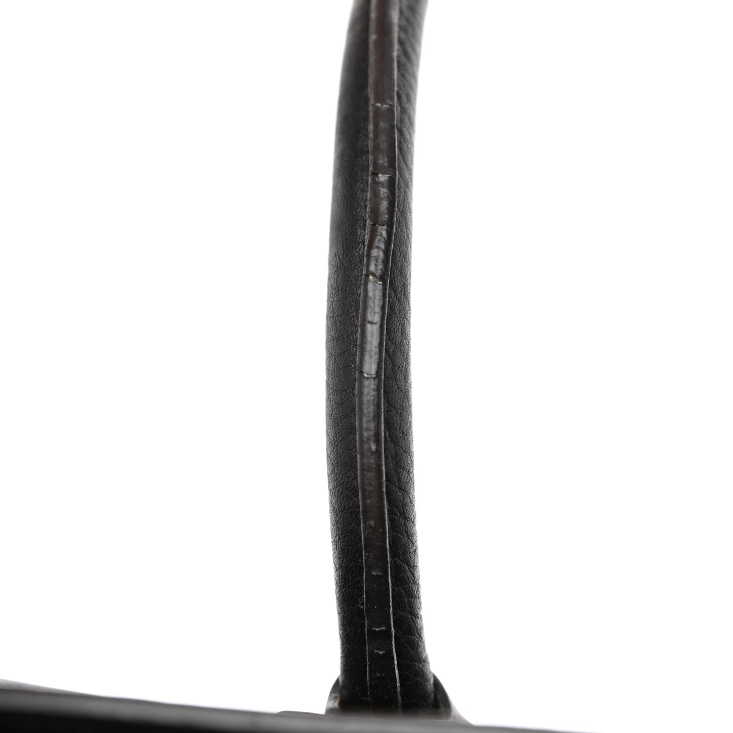 Celine Drummed Calfskin Micro Luggage Black 11 of 11