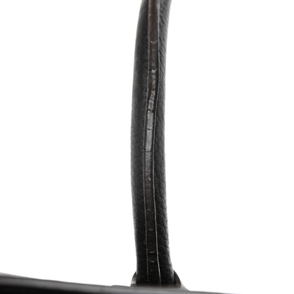 Celine Drummed Calfskin Micro Luggage Black 11 of 11