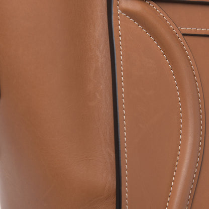 Celine Natural Calfskin Mini Luggage Tan 16 of 17