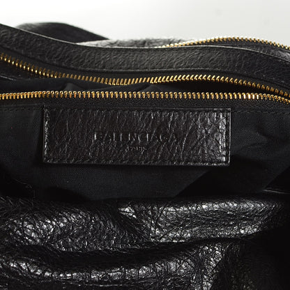 Balenciaga Agneau Giant 12 Gold Hardware Zip Traveler Backpack Black 7 of 11