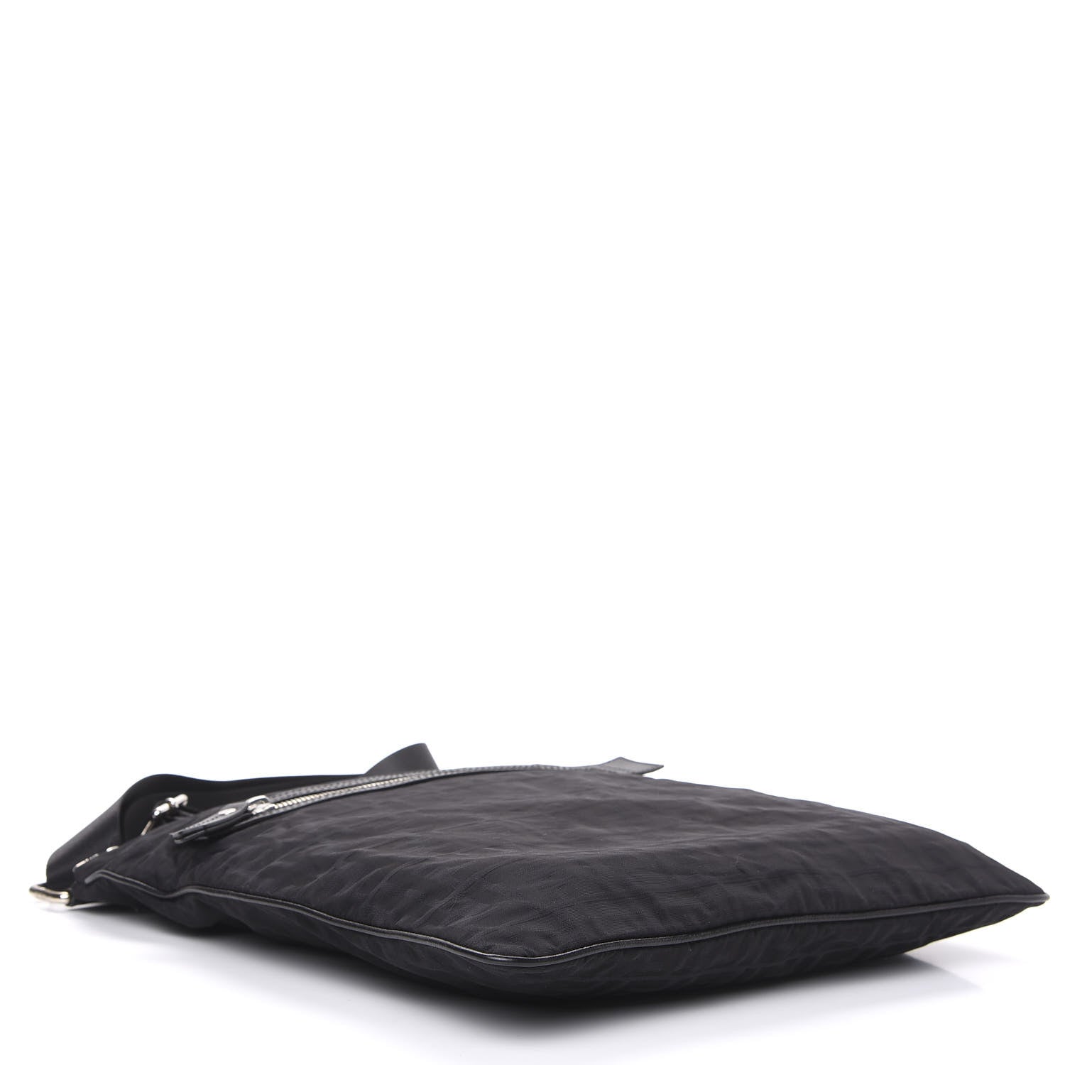 Fendi Zucca Messenger Bag Black 3 of 9