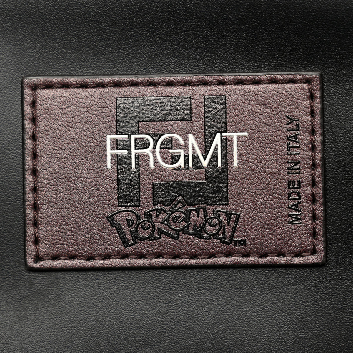 X FRGMT X POKEMON Fabric Jacquard FF Pokemon Shopping Tote Bag Tobacco Moro Giallo Mimosa