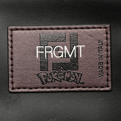 Fendi X FRGMT X POKEMON Fabric Jacquard FF Pokemon Shopping Tote Bag Tobacco Moro Giallo Mimosa 6 of 10