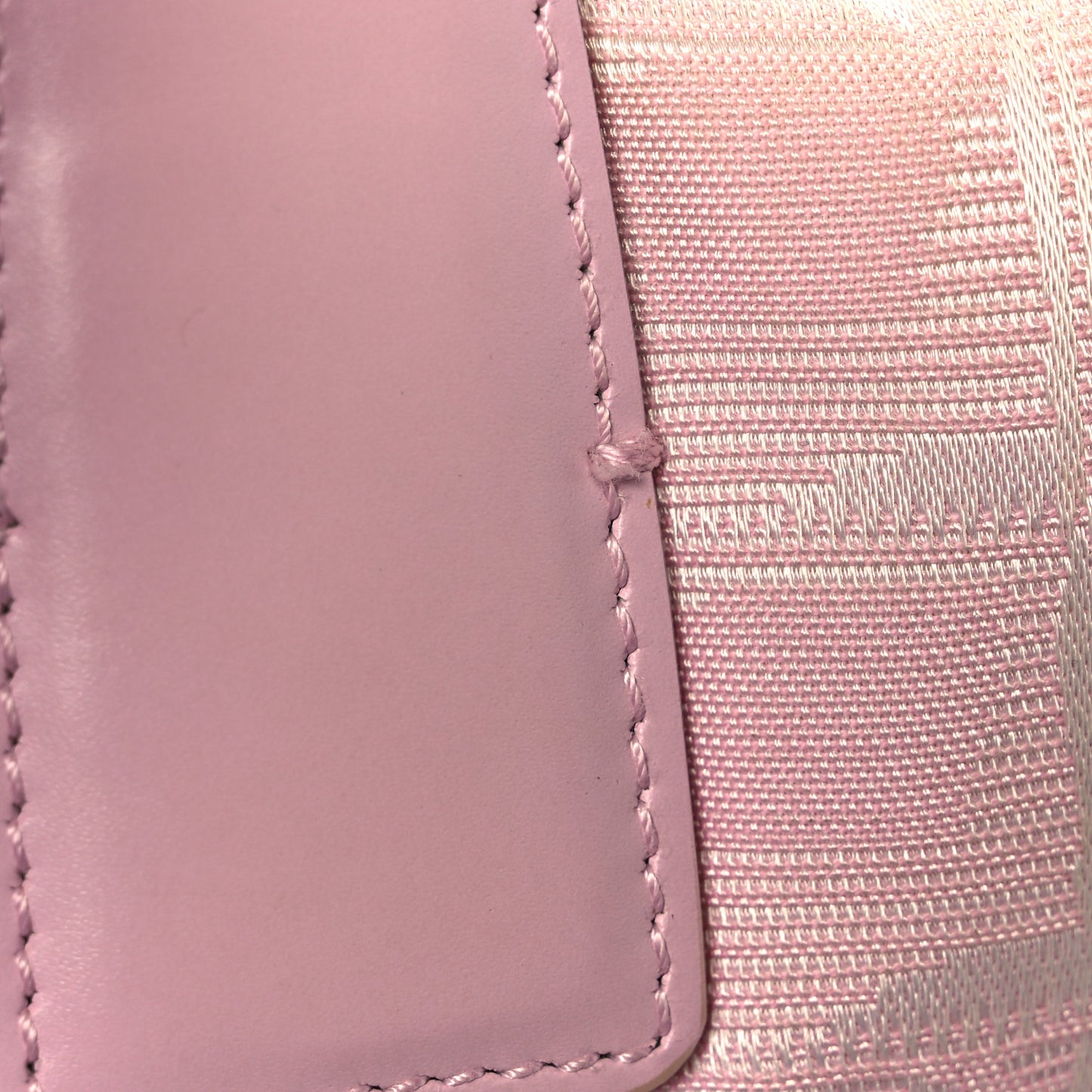 Nylon Medium Travel Tote Pink
