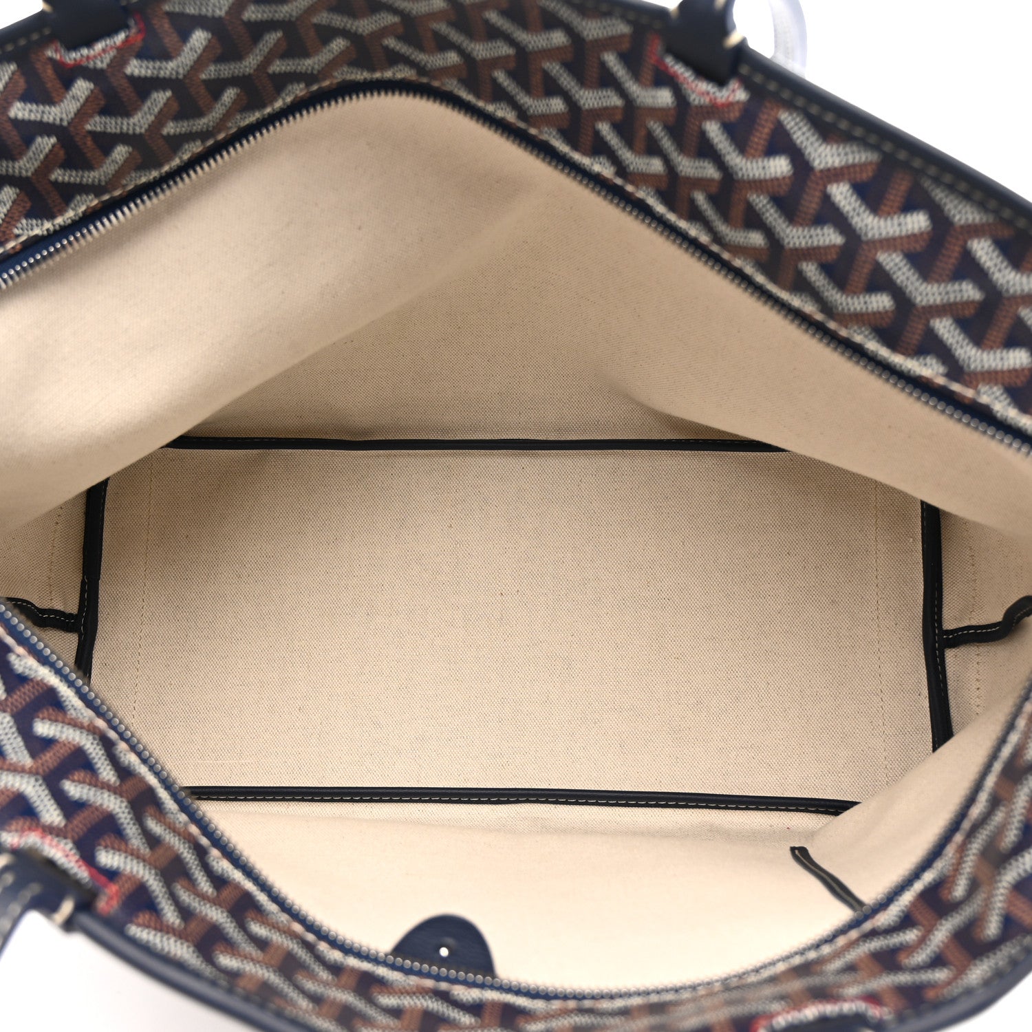 Goyard Goyardine Artois MM Navy 5 of 10