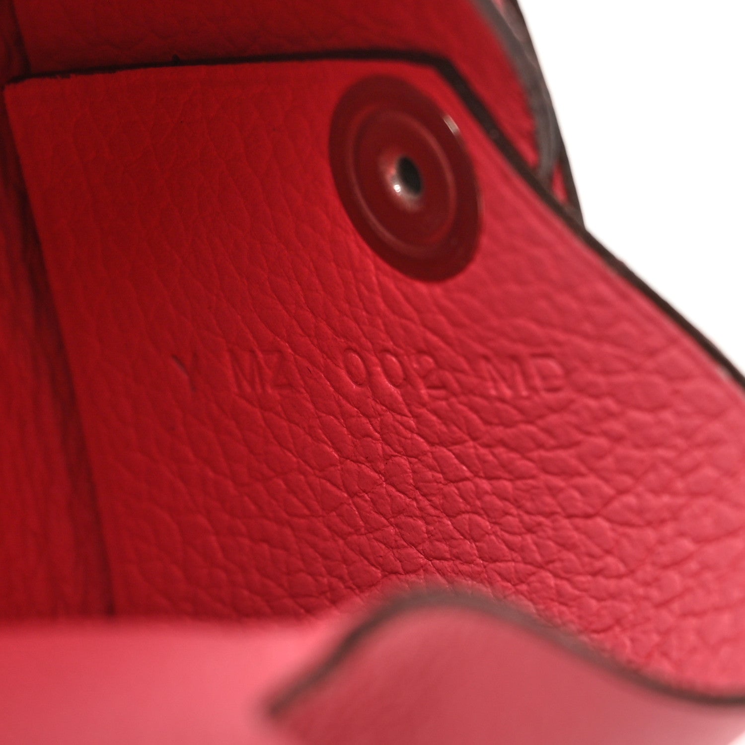Hermes Evercolor Calvi Card Case Rose Azalee 7 of 7