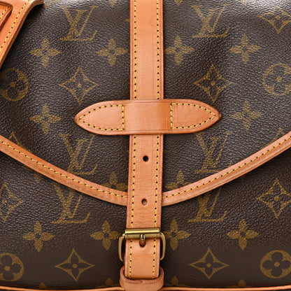 Louis Vuitton Monogram Saumur 30 8 of 14