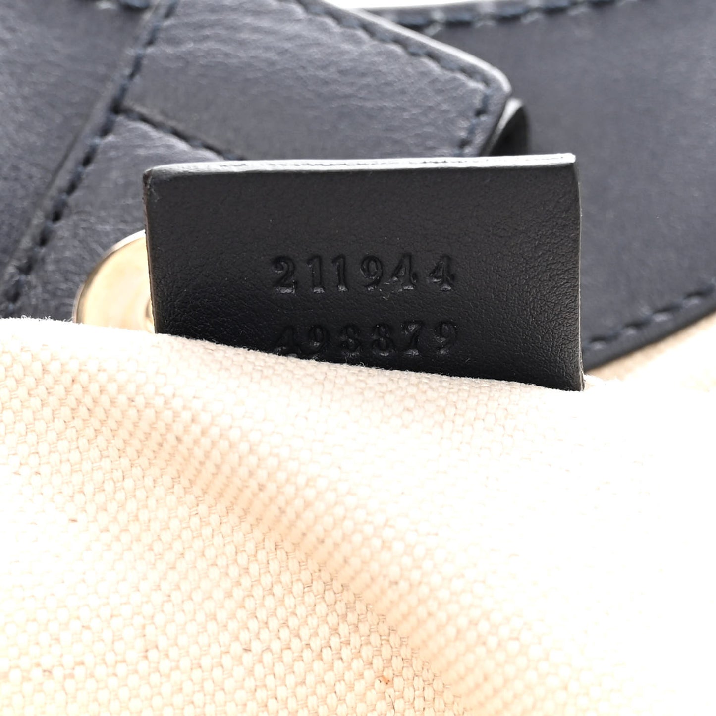 Guccissima Medium Sukey Navy