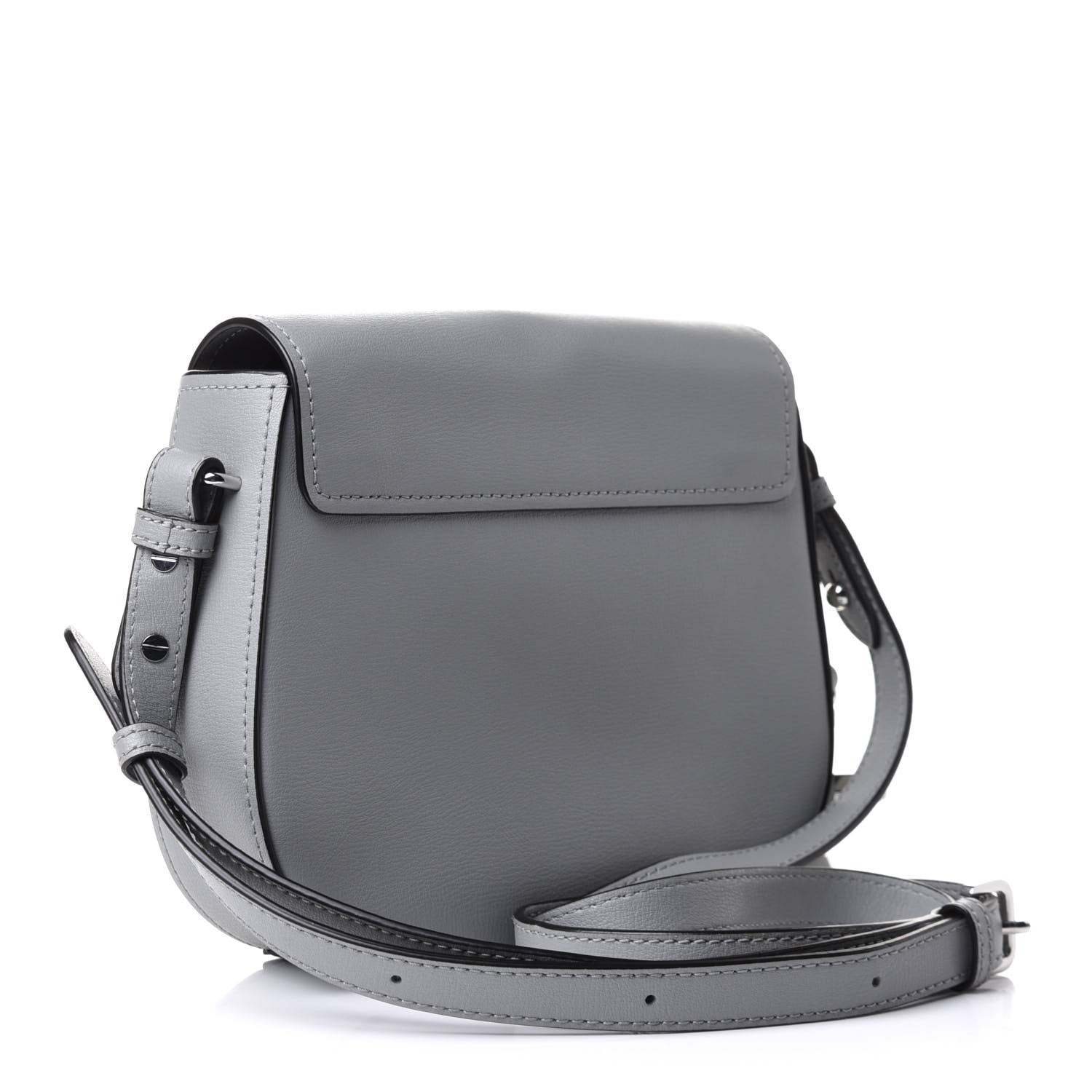 Marc Jacobs Calfskin Mini Rider Crossbody Grey 4 of 11