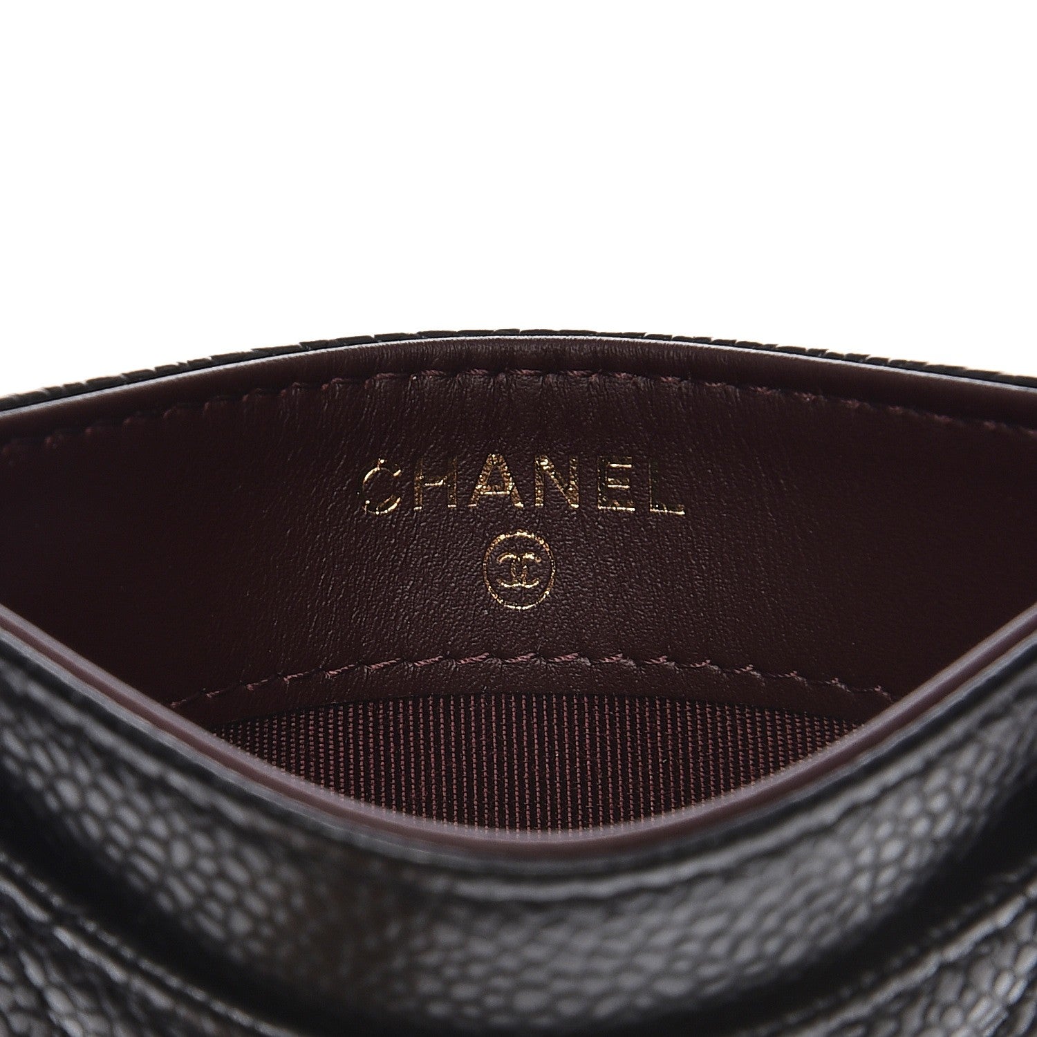 Chanel Caviar Quilted Card Holder Black 7 of 8