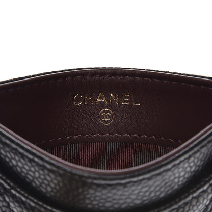 Chanel Caviar Quilted Card Holder Black 7 of 8