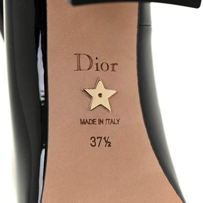 Christian Dior Patent La Parisienne Dior Pumps 37.5 Black 7 of 8
