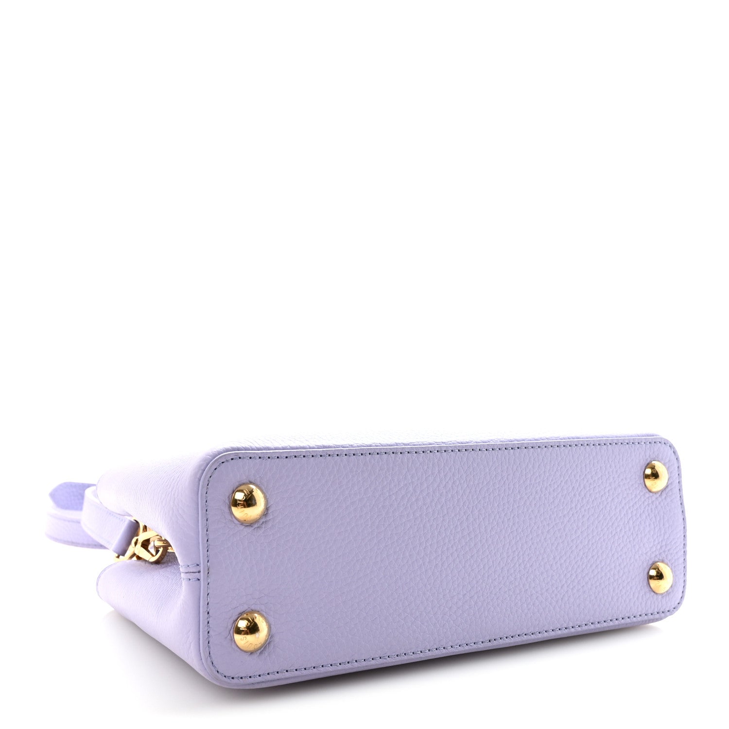 Louis Vuitton Taurillon Kintsugi Capucines BB Iris 4 of 9