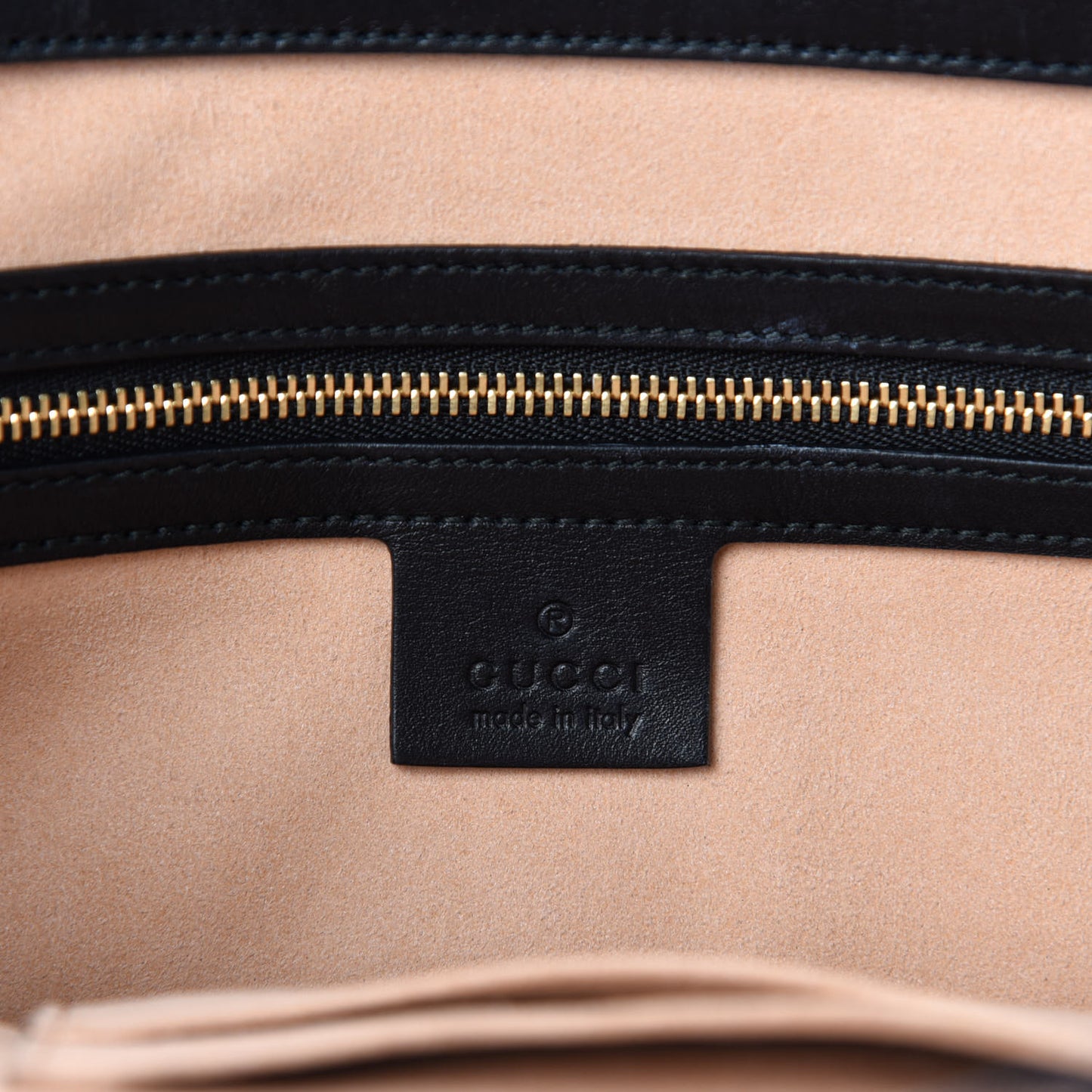 Guccissima Signature Large Shoulder Tote Bag Black