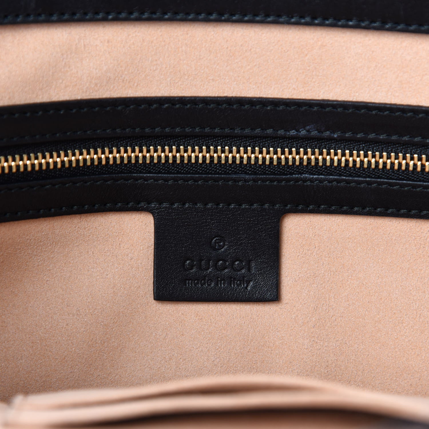 Gucci Guccissima Signature Large Shoulder Tote Bag Black 8 of 10