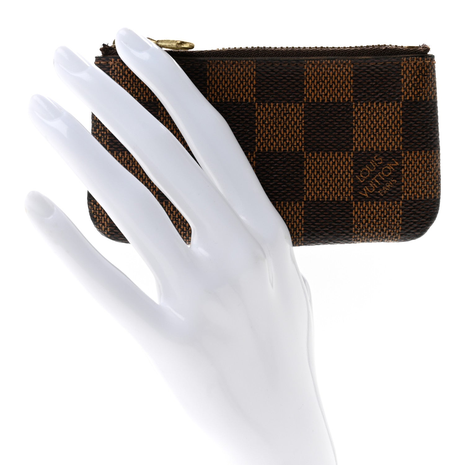 Louis Vuitton Damier Ebene Key Pouch 2 of 6